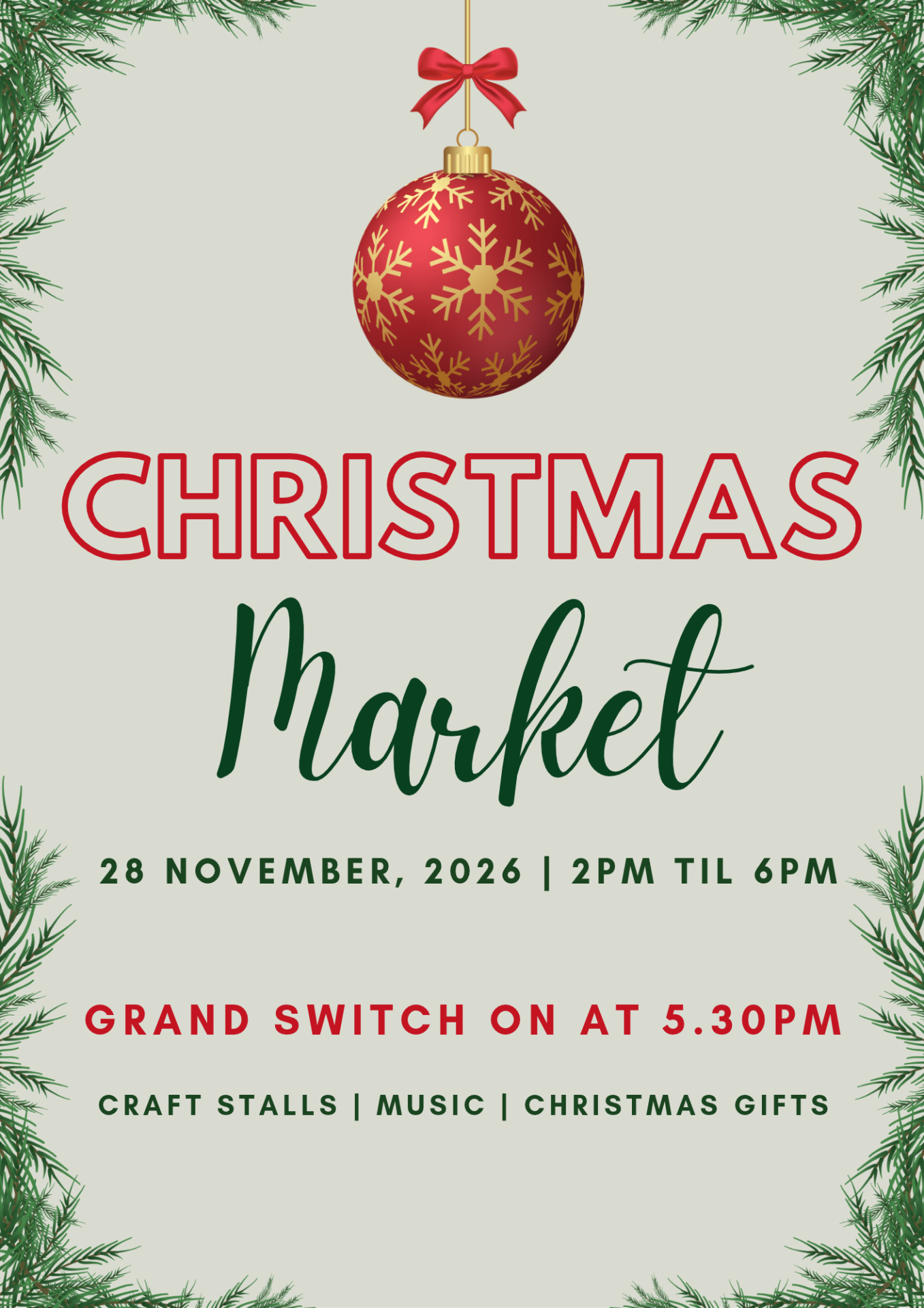 Christmas Event Poster